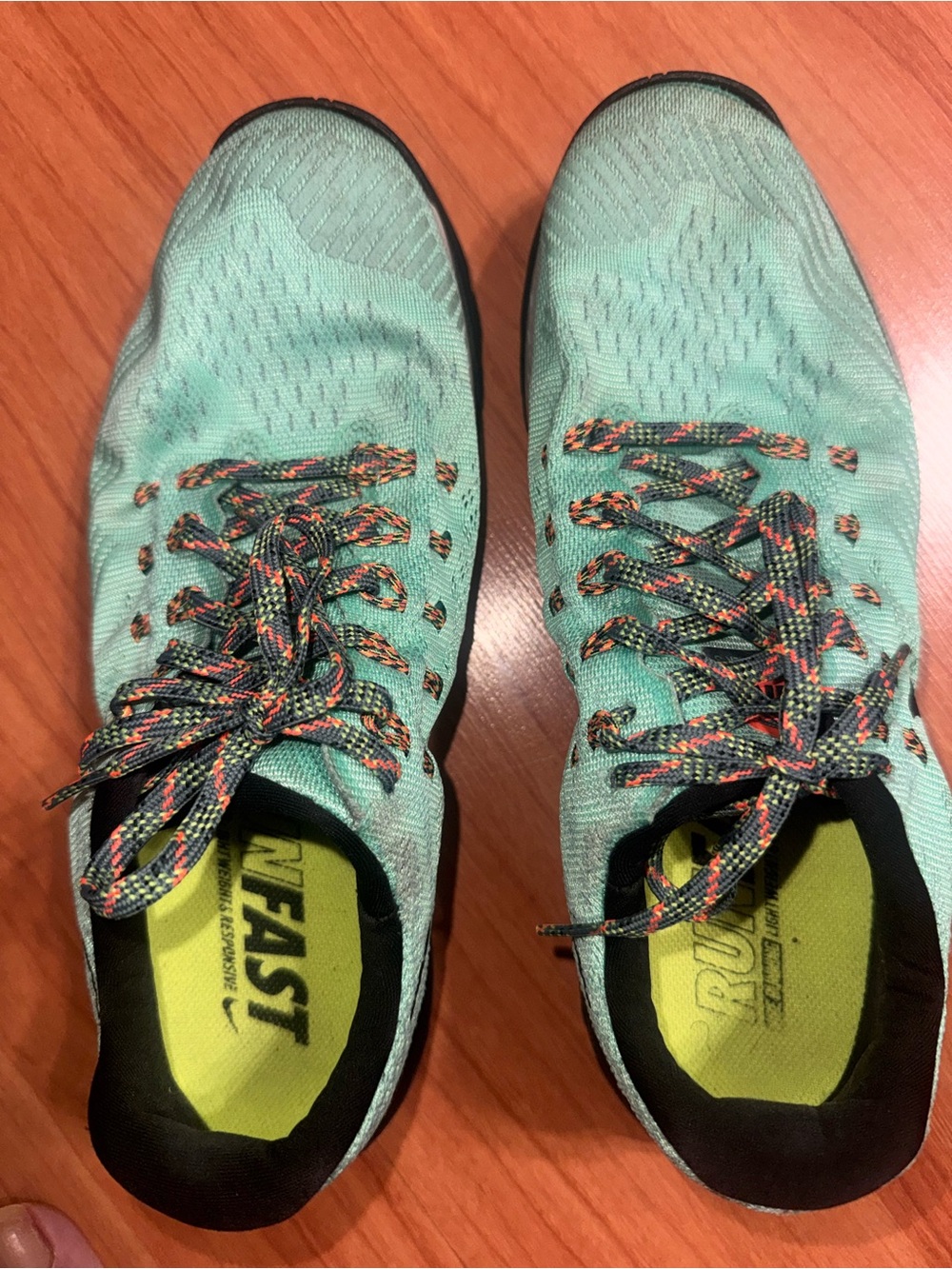 Nike Women's Mint/Black Athletic Running Shoes. Sorry no box